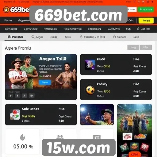 Promoções especiais disponíveis no site 669bet.com
