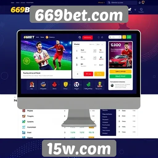 Estudo sobre a interface de usuário do 669bet.com
